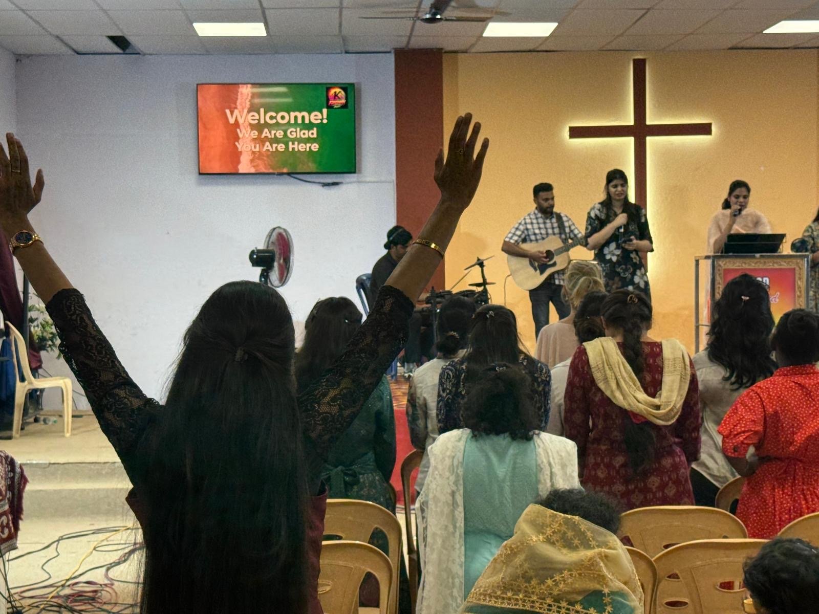 Kinsman Church worship
